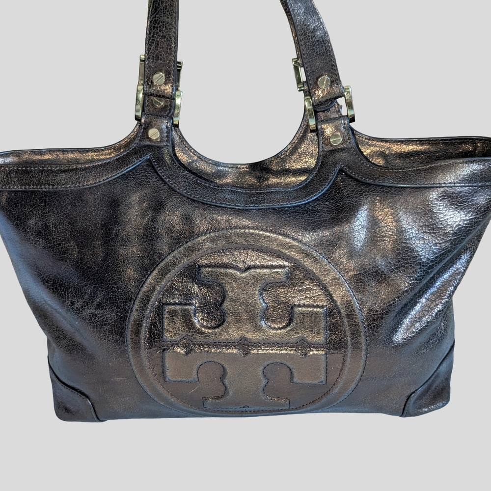 Tory Burch Metallic Tote